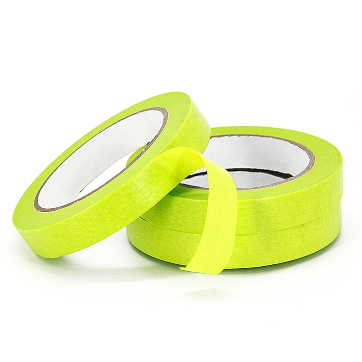 Industrial Crepe Masking Tape Acid-Free, Clean Removal for Automotive, Electronics & Coating Processes factory
